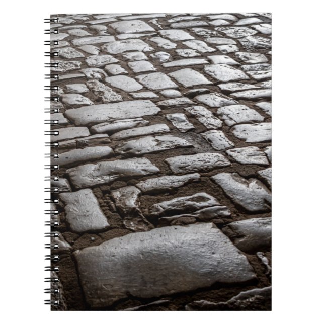 Cuaderno Cobblestones iluminados por luna (Frente)