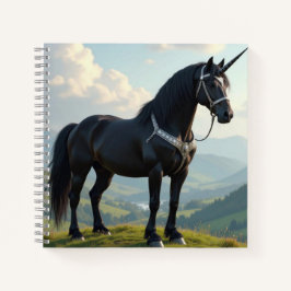 Cuaderno Cobertura dura de Unicornio