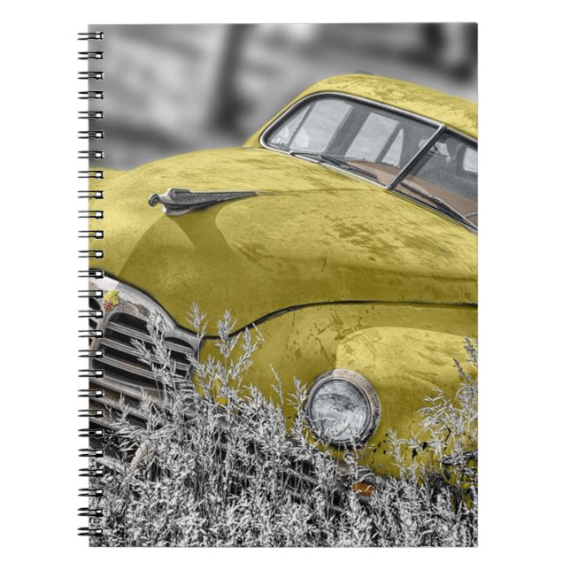 Cuaderno Coche antiguo (Frente)
