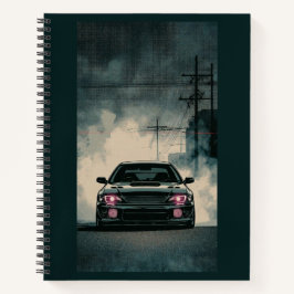 Cuaderno Coche clásico deportivo JDM GC8 malhumorado Estéti