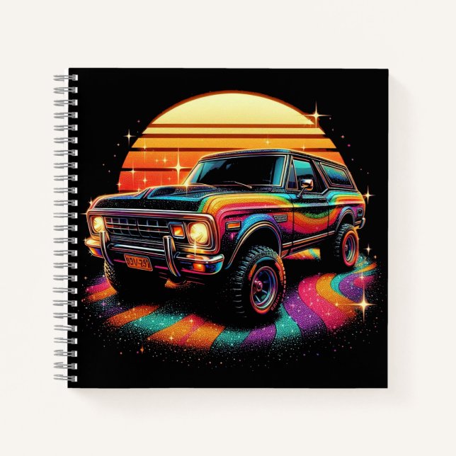 Cuaderno ¡Coche colorido! (Anverso)