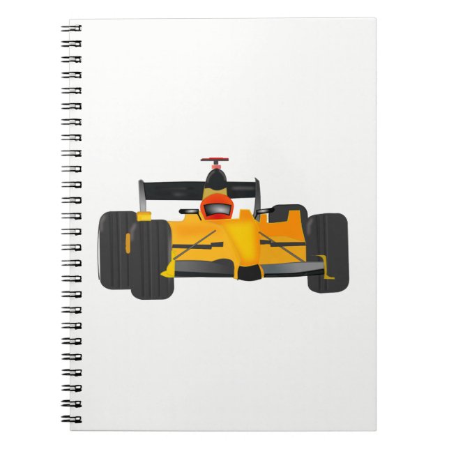 Cuaderno coche de carreras (Frente)