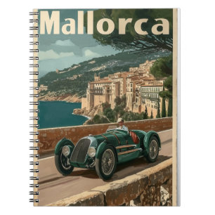 Cuaderno Coche de Carreras de época en Mallorca