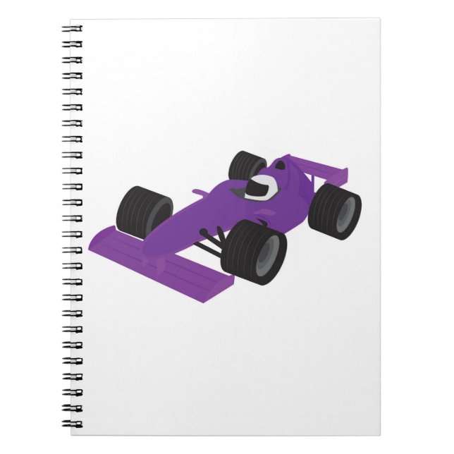 Cuaderno Coche de carreras F1 (Frente)