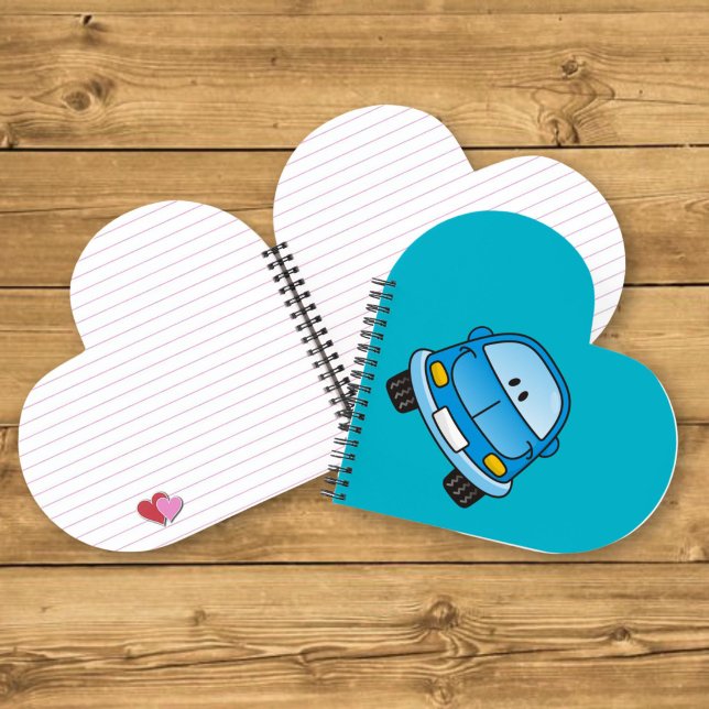 Cuaderno Coche de dibujos animados azul (Subido por el creador)