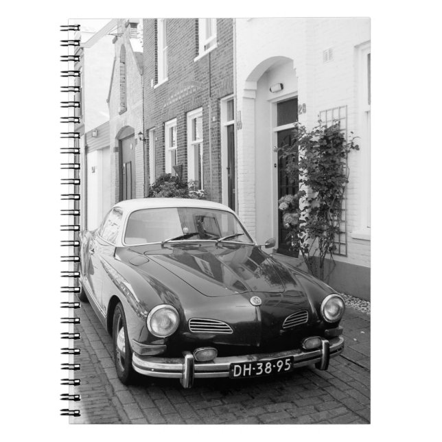 Cuaderno Coche de la obra clásica de Karmann Ghia (Frente)