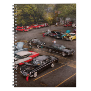 Cuaderno Coche - demostración de coche antiguo