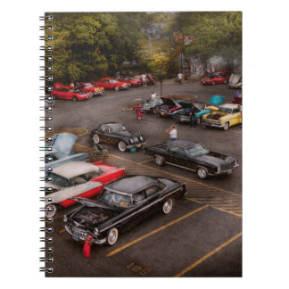 Cuaderno Coche - demostración de coche antiguo