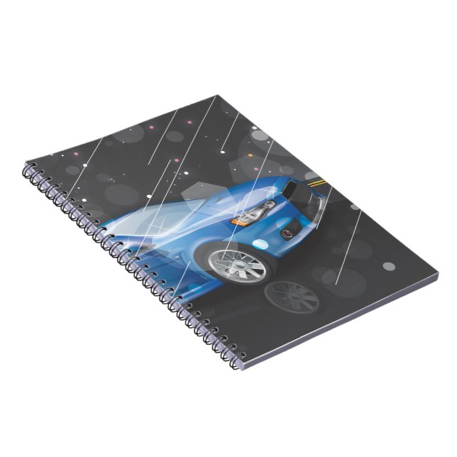 Cuaderno Coche deportivo (Lado Derecho)
