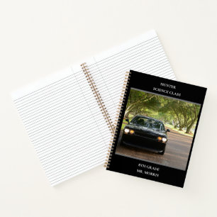Cuaderno Coche deportivo Black Muscle 2013