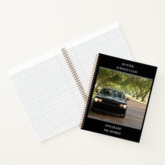 Cuaderno Coche deportivo Black Muscle 2013 (Interior)