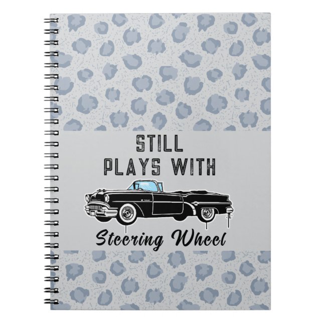 Cuaderno coche vintage (Frente)