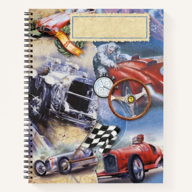 Cuaderno Coches (Anverso)