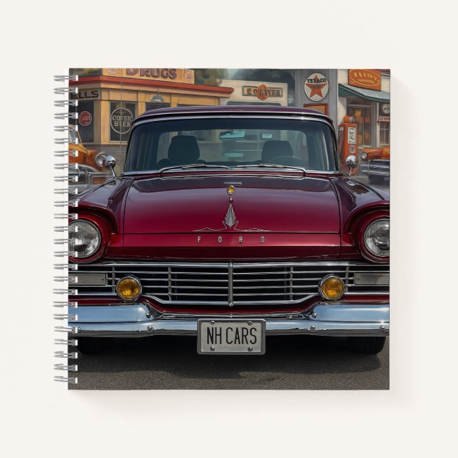 Cuaderno Coches de antigüedades de NH (Anverso)