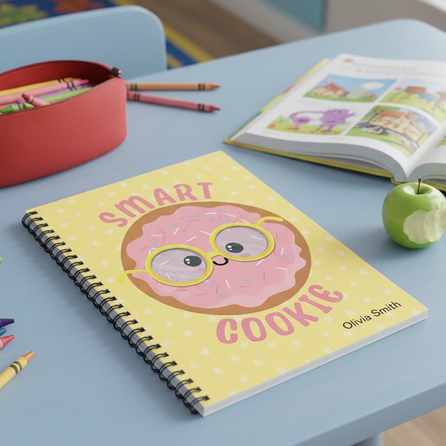Cuaderno Cocina inteligente rosa Kawaii (These smart cookie notebooks are fresh out of the oven)