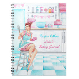 Cuaderno Cocina Retro de Cocina Cocina y Cocina