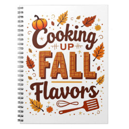 Cuaderno Cocinando Sabores de Otoño