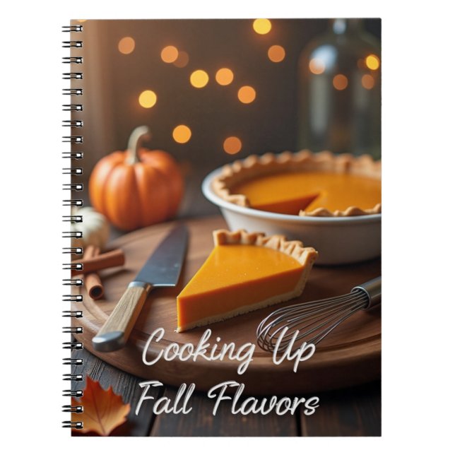 Cuaderno Cocinando Sabores de Otoño  (Frente)
