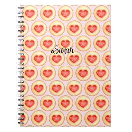 Cuaderno Cocinas clásicas de huella digital del corazón de 