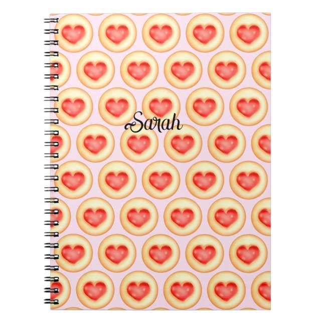Cuaderno Cocinas clásicas de huella digital del corazón de  (Frente)