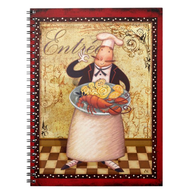 Cuaderno Cocinero Entrée (Frente)