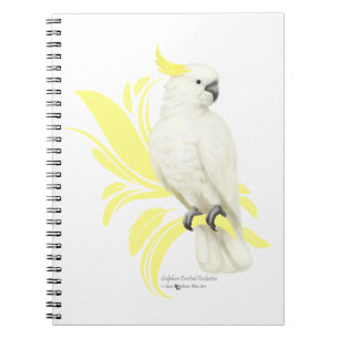 Cuaderno Cockatoo con crema de azufre