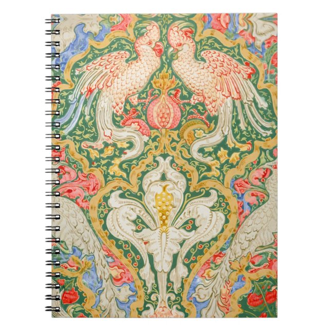 Cuaderno Cockatoo Garden de Walter Crane (Frente)
