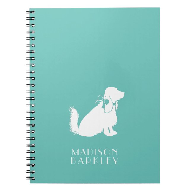 Cuaderno Cocker Spaniel Dog Puppy (Frente)
