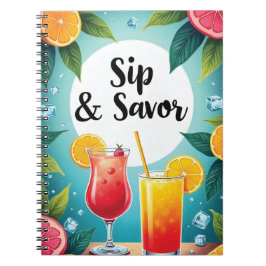 Cuaderno Cocktail and Drink Recipes