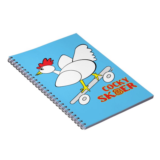 Cuaderno Cocky Skater (Lado Derecho)