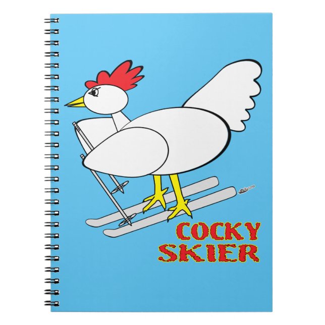 Cuaderno Cocky Skier (Frente)
