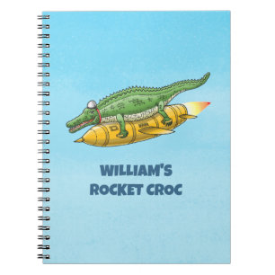 Cuaderno Cocodrilo Cohete