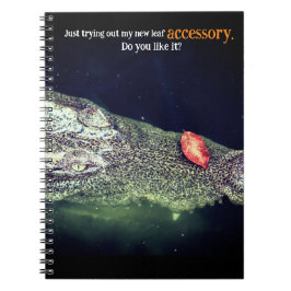 Cuaderno Cocodrilo en el agua