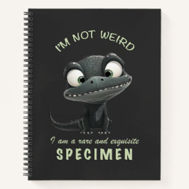 Cuaderno Cocodrilo No soy raro, soy raro y exquisito