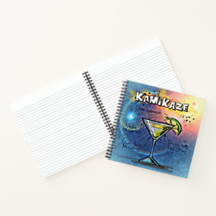 Cuaderno Cóctel Kamikaze (#3 de 12 paquetes de recetas para