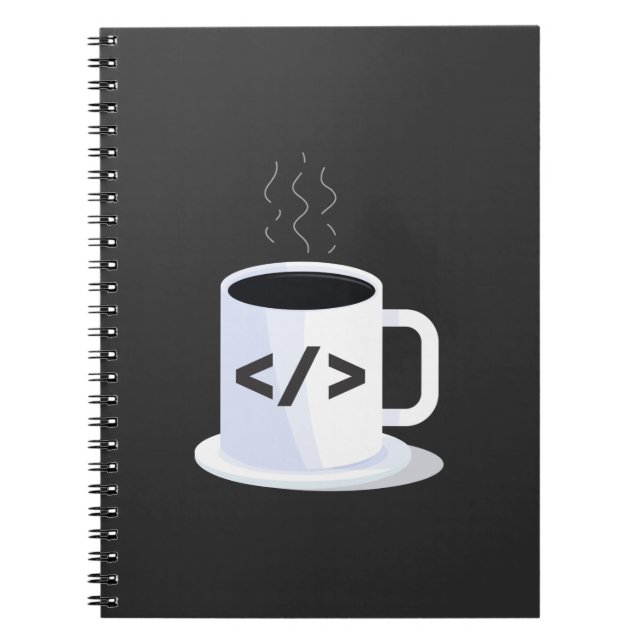 Cuaderno Código de programación divertida de Java Coding Co (Frente)