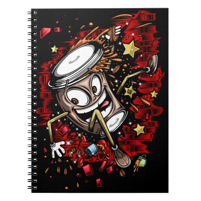 Cuaderno Coffee Burst (Frente)