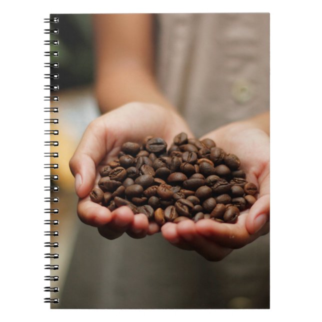 Cuaderno Coffee coffee beans aroma roasted (Frente)