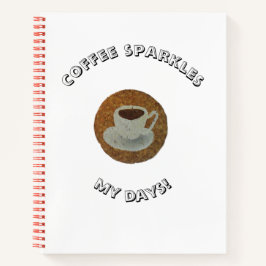 Cuaderno Coffee Cup Spiral Notebook