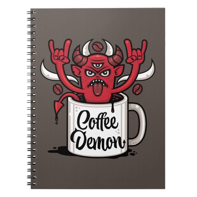 Cuaderno Coffee Demon (Frente)