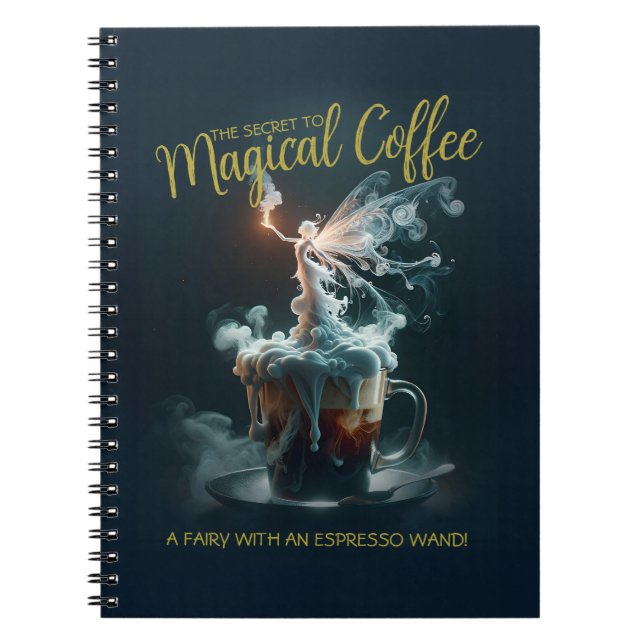 Cuaderno Coffee Fairy (Frente)