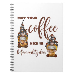 Cuaderno Coffee Gnomes Notebook