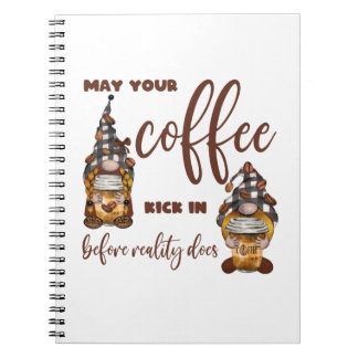 Cuaderno Coffee Gnomes Notebook