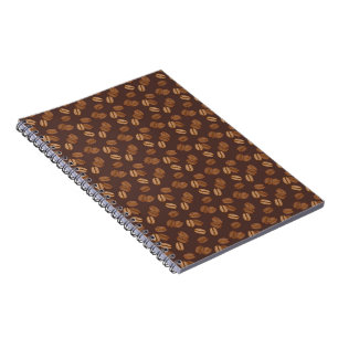 Cuaderno Coffee Grains Beans Dark Roast Brown Caffeine
