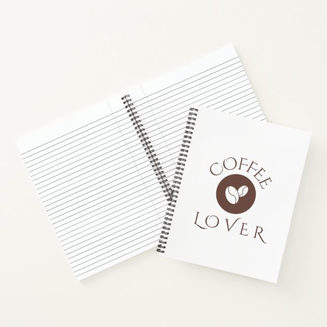 Cuaderno Coffee Lover Throw Pillow – Cozy Home Décor Gift (Interior)