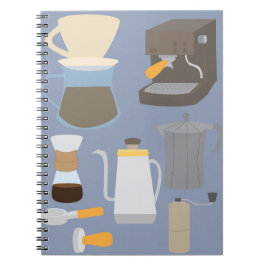 Cuaderno Coffee Maker Tools