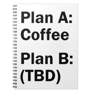 Cuaderno Coffee Plans