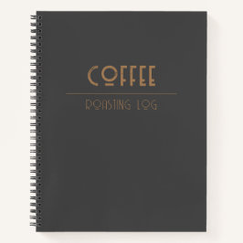 Cuaderno Coffee Roasting Log
