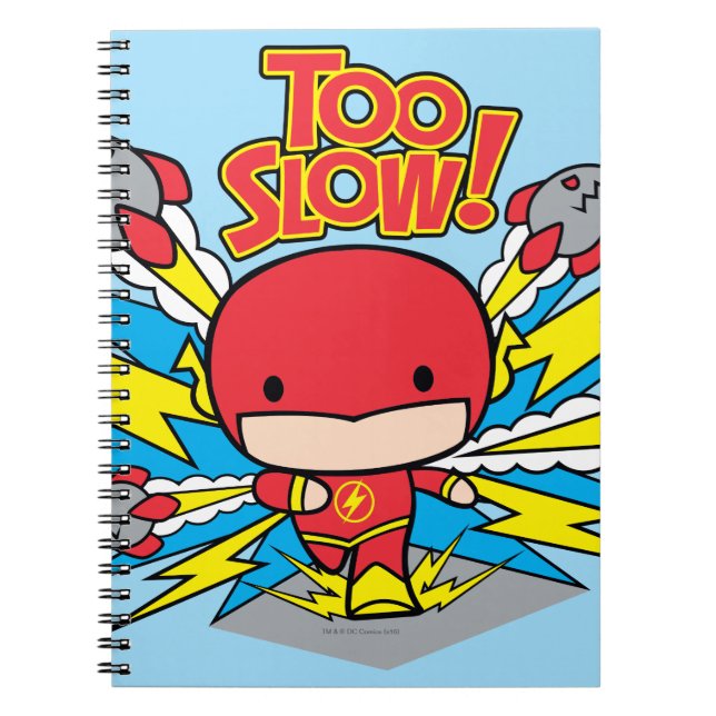 Cuaderno Cohetes de salida de Flash Chibi (Frente)