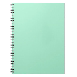 Cuaderno Coincidencia de color de alta gama de color verde 